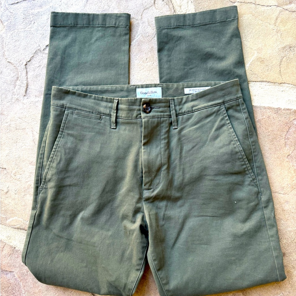 Goodfellow & Co, Pants, Green, Size 29 x 30, Slim